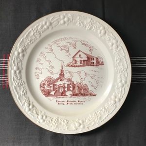 Vintage Church Plate: Easley, SC